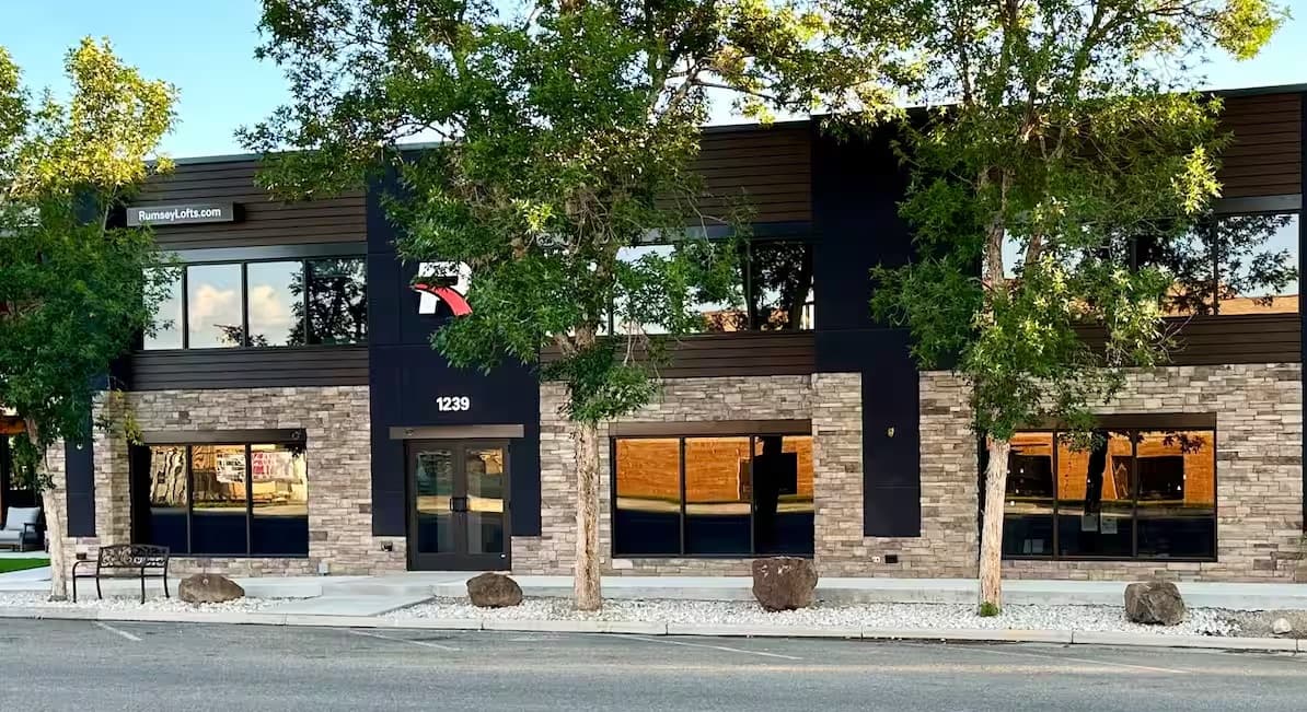 Richard Realty headquarters, a renovated building in downtown Cody, Wyoming