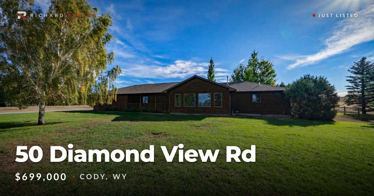 50 Diamond View Rd, Cody, WY